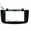 GRASKY Compatible with Hyundai NF Sonata 2006 (9INCH) Host Unit 2DIN Car Radio Fascia Frame DVD Stereo Center Console Holder Fitting Panel Kit(with Cable) view 3