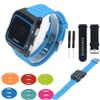 BUDAY Silicone Wristband Strap for Garmin Forerunner 920XT Watchband 920 XT Bracelet With Srews+Utility Knife Smart Watch Wriststraps(Purple) view 2