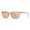 Bloomoak Rose Migraine Glasses,FL-Flex Light Sensitivity Relief Tinted Glasses for Indoor Fluorescent Glare/Women (Migraine glasses, Cinnamon Rose - Transparent Petal Pink Frame(Dark Outdoor)) view 1