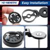 HZ-MONSTAR Out Front Bike Stem Mount Compatible with Garmin Edge Wahoo Elemnt Bryton Rider Stages Dash Hammerhead Karoo, Out Front Road Mountain Bike Stem Handlebar Adjustable Mount, Black view 4