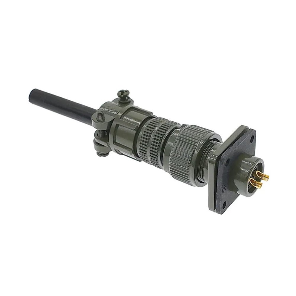 QXCIVR MIL-C 5015 Military Specification Connectors 10SL-3 10SL-4 MIL STD Head&Outlet MS3102A MS3106A MS3108A Circular Connector(Head 3106 10-3P)