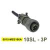 QXCIVR MIL-C 5015 Military Specification Connectors 10SL-3 10SL-4 MIL STD Head&Outlet MS3102A MS3106A MS3108A Circular Connector(Head 3106 10-3P) view 2