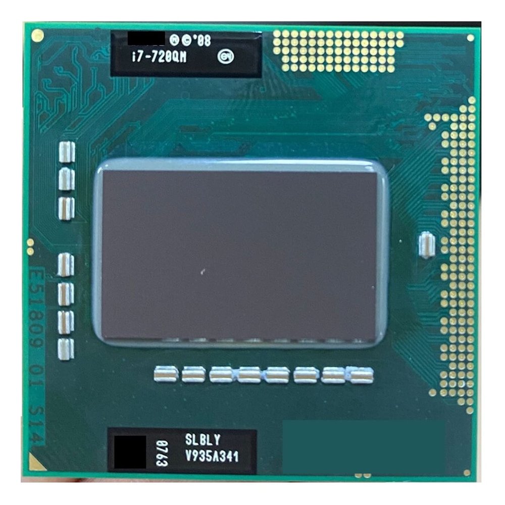 EWKYLSEM CPU c I7-720QM I7 720QM SLBLY 1.6 GHz Quad-Core Eight-Thread CPU Processor 6W 45W Socket G1 / RPGA988A