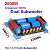 JOTXAW 1 PCS 1200W/2600W Heavy Bass Speaker 500Hz Subwoofer Frequency Divider HiFi Stereo DIY Audio Woofer Crossover Filter(2600W) view 2