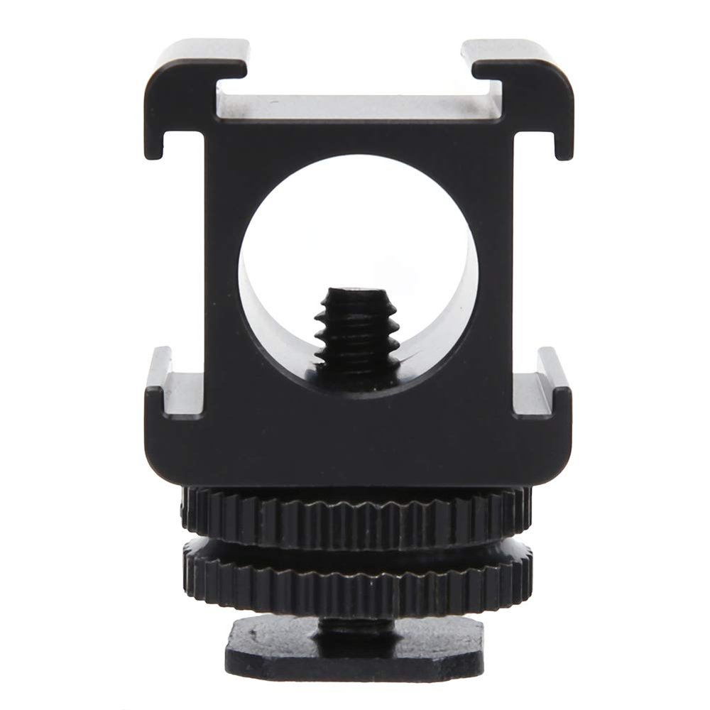 Camera Hot Shoe Mount Adapter Aluminum Alloy Solid Lightweight Portable for Professional Photography
