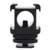 Camera Hot Shoe Mount Adapter Aluminum Alloy Solid Lightweight Portable for Professional Photography view 1