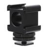 Camera Hot Shoe Mount Adapter Aluminum Alloy Solid Lightweight Portable for Professional Photography view 2