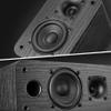 Saiyin 5.0 Home Theater System, 100w HiFi Surround Sound Speakers with Stereo Surround Sound and Classic Rretro Wood Grain for TV/PC, Passive, Amplifier or Receiver Required, Cable Not Included view 2