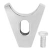 Distributor Clamp Chrome Steel Hold Down BBC Compatible with V8 V6 Chrome Steel Distributor Clamp Car Accessories view 2