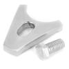 Distributor Clamp Chrome Steel Hold Down BBC Compatible with V8 V6 Chrome Steel Distributor Clamp Car Accessories view 3