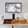 Large Extended Gaming Mouse Pad with Stitched Edges, Durable Non-Slip Natural Rubber Base, Waterproof Computer Keyboard Pad Mat for Esports Pros/Gamer/Desktop/Office/Home- (Yellow,Animal) 36"X16" R-P5 view 4