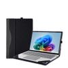 13.8 inch Laptop Case Cover for Microsoft Surface Laptop 7,PU Leather Notebook PC Separable Protection Sleeve with Pen Holder (Dark Grey, 13.8 inch) view 1