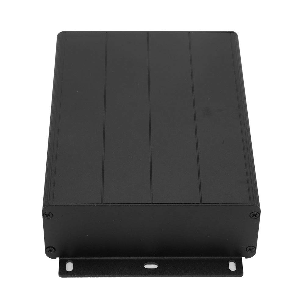 Small Metal Case Casing Aluminum 45 * 122 * 160mm Matte Black Box Extruder Aluminum Alloy Shell GPS Case Casing
