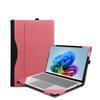 13.8 inch Laptop Case Cover for Microsoft Surface Laptop 7,PU Leather Notebook PC Separable Protection Sleeve with Pen Holder(Pink, 13.8 inch) view 1