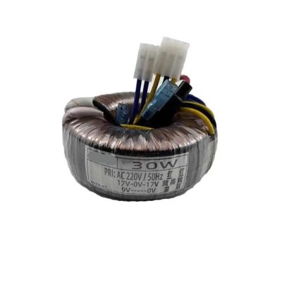 Aoleaby 30W Toroidal Transformer Front Stage Power Supply/220V/dual 17V/9V/pure Copper Foot Power/Power Amplifier Transformer