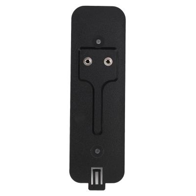 Backplate for Blink Video Doorbell Plastic Doorbell Back Plate Replacement Part with Mount Accessory (Black)