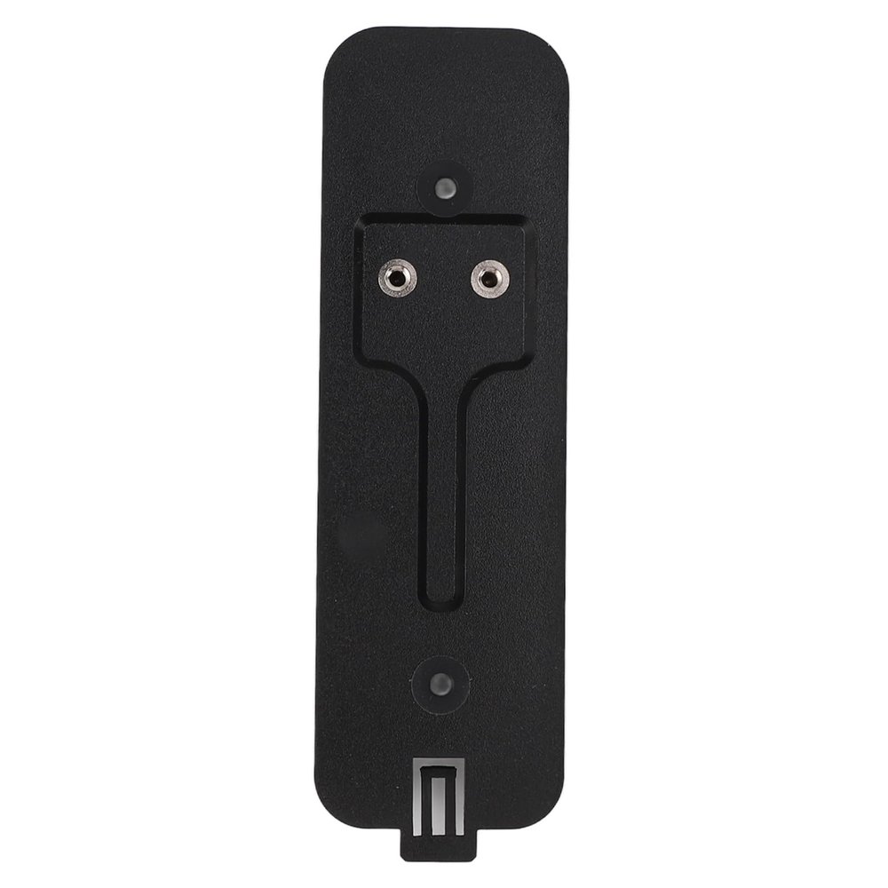 Backplate for Blink Video Doorbell Plastic Doorbell Back Plate Replacement Part with Mount Accessory (Black)
