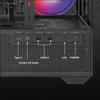 AZZA CSAZ-501B Tiara/Gaming/ATX Mid-Tower/Computer Case/Tempered Glass Panel view 2