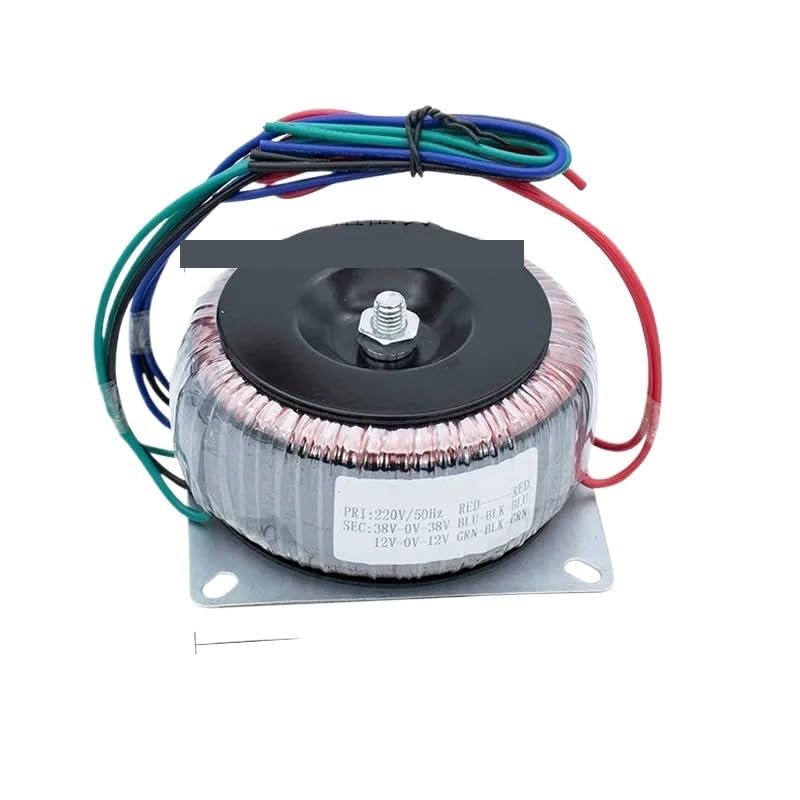 Toroidal Power Transformer 500 Watt 220v to 32V Dual 12V Single 9V Front and Rear Amplifier Low Frequency High Power