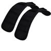 ZINMARK 2-Pack Shoulder Pad Anti-Slip Cushion Breathable Pad for for Laptop Bags, Messenger Bags, Briefcase Bags, Luggage Bags, Tool Bags, Travel Bags and Most Bags, Black view 1