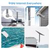 CCYLEZ Pipe AdapterMounting Kit Adapter Mount for V2 Rectangular Antenna TV Mast Satellite Mast, for 1.3 inch Bore Pole Bracket, Grey view 2