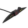 Car Reverse Backup System, 4 Sensors Parking Assistance Kit with LED Display Buzzer Alarm for Safe Driving ABS Black view 2