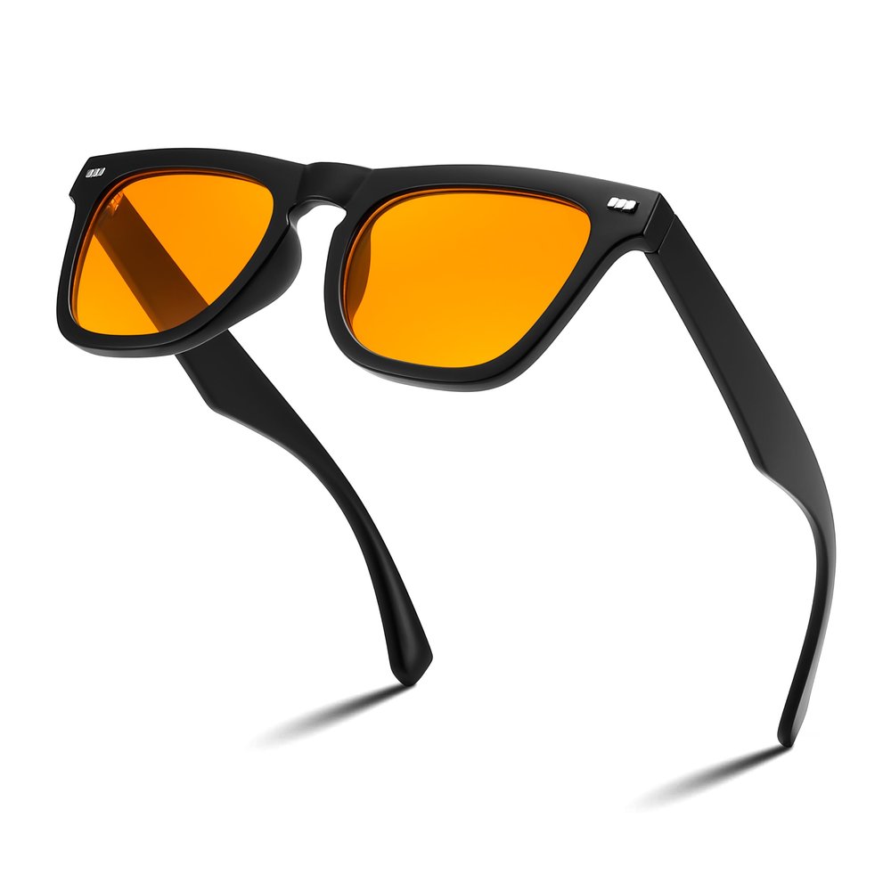 FEISEDY Fashion Blue Light Blocking Glasses for Men Women Computer Gaming Glasses Anti Eyestrain Sleeping Glasses B1225