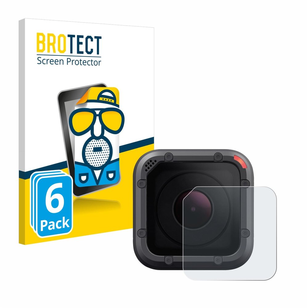brotect Screen Protector Anti-Glare Compatible with GoPro Hero 5 Session Lens (housing) (6 Pack) Screen Protector Matte, Protection Film