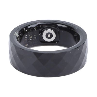 CCYLEZ Smart Ring Sleep Tracking, Water and Sweat Health Monitoring, Minimalist Look, for iOS and, 57 Days Working Features, Smart Fitness Tracker Ring (No. 20)