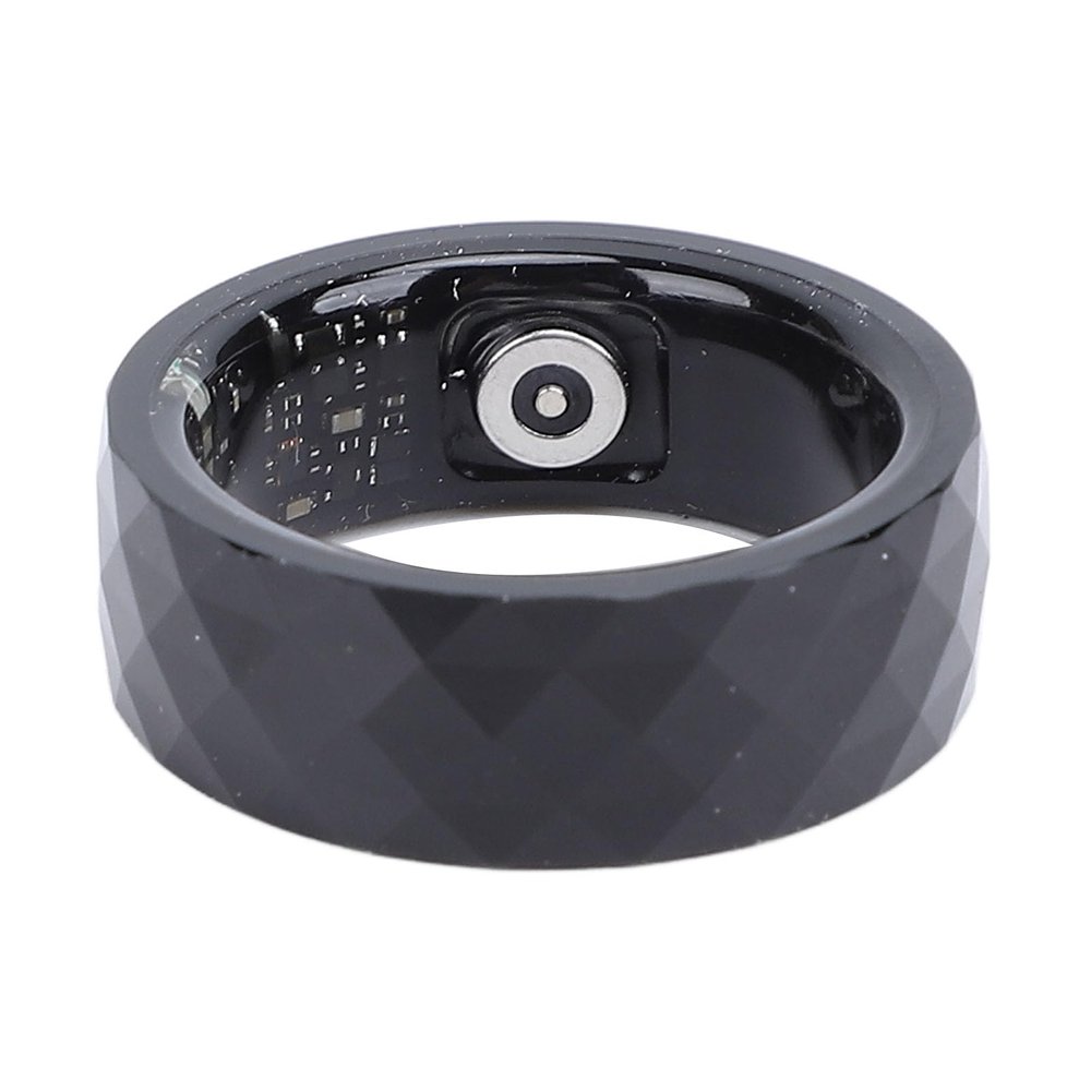 CCYLEZ Smart Ring Sleep Tracking, Water and Sweat Health Monitoring, Minimalist Look, for iOS and, 57 Days Working Features, Smart Fitness Tracker Ring (No. 20)