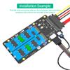 2 in 1 Combo M.2(NGFF) NVMe SSD/SATA-Bus SSD to SFF-8611/8612 and SATA Adapter view 4