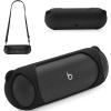 Ferbao Silicone Case for Beats Pill 2024,Travel Carrying Case with Shoulder Strap for Beats Pill 2024 Wireless Bluetooth Speaker (Black) view 2