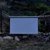60 Inch Manual Pull Down Projector Screen, 16:9 4:3 Projection Screen with Slow Retract Mechanism, 4K HD Retractable Portable Projector Screen for Home Theater Movie Office Game(16:9) view 3