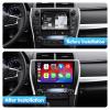 4+64G 10.1-inch Android 13 WiFi 6 Car Stereo for Toyota Camry 2015-2017 IPS Touchscreen Screen Bluetooth 5.4 Car Radio with Carplay & Android Auto Support Backup Camera FM Navi SWC view 3