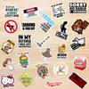 150pcs Funny Stickers for Adults Prank Meme Hilarious Sticker Pack for Laptop Hard Hat Work Computers Water Bottles Funny Vinyl Waterproof Decals (150) view 2