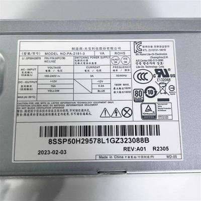 00PC790 For SFF 180W PSU Power Supply 10+4Pin HK280-73PP PA-2181-3 FSP180-20TLA PCJ010(PA-2181-3)