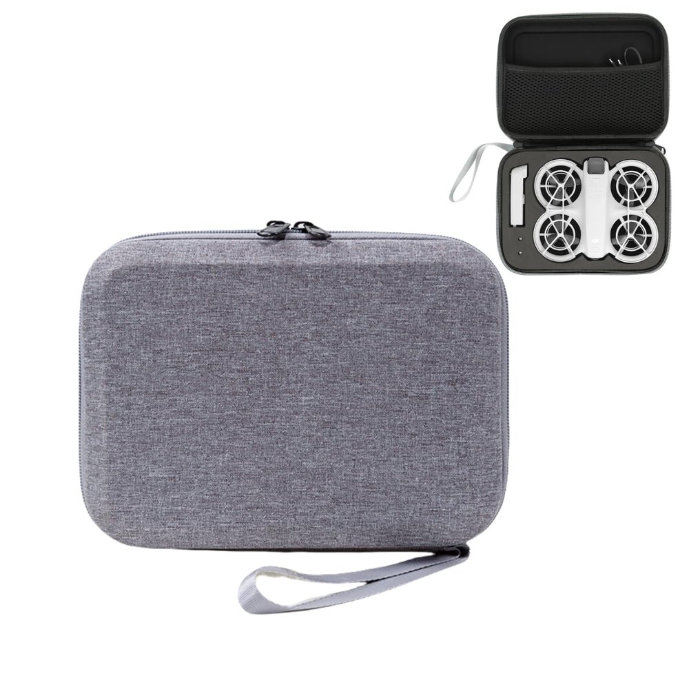 XBERSTAR Carrying Case for DJI Neo Hard Storage Case Portable Protective Travel Case for DJI Neo Accessories, Gray, DJI Neo Carrying Case