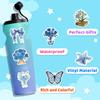 100PCS Blue Aesthetic Sticker Coastal Stickers Pack Water Bottle Stickers for Kids Laptop Vinyl Waterproof Sticker for Girls view 2