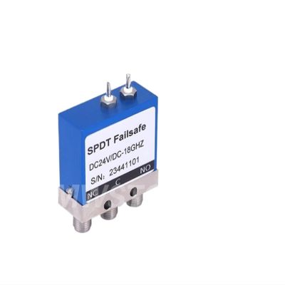 CHUNYE SPDT Coaxial Switch 12V/24V DC-18GHz SMA Female Single Pole Double Throw Mechanical Switch Relay 12V/24V DC-18GHz(G1S22418T 24V with TTL)