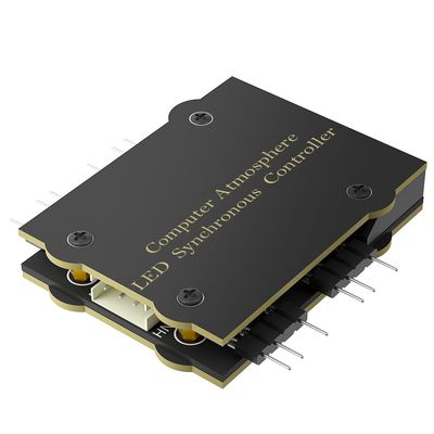 5V 3PIN A-RGB Fan Controller, 5V Lighting Controller, Computer Atmosphere RGB LED Synchronization Controller for Desktop PC