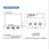 CHUNYE Coaxial Switch SMA Female Single Pole Double Throw Mechanical Switch Relay 12V/24V DC-18GHz(SPDT18G5VT 5V with TTL) view 2