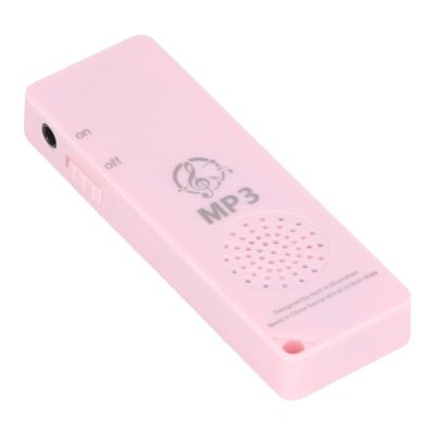 Masyrt Portable Mini MP3 Player with Lossless Sound Quality, Multifunctional Features, Supports Up to 64GB Memory Card - Ideal for Students (p Ink)