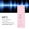 Masyrt Portable Mini MP3 Player with Lossless Sound Quality, Multifunctional Features, Supports Up to 64GB Memory Card - Ideal for Students (p Ink) view 2