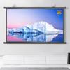 GSKDZG Wall Mounted Projector Screen 30" 40" 50" 60" 72" Manual Pull Down Projection Screen 4K HD Home Theater Movie Screen for Home Office Outdoor Indoor(50 Inch (16:9)) view 1