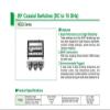 CHUNYE Coaxial Switch HCS2-110-F HRS DC-15GHz SMA 12V Single-Pole, Double-Throw Coaxial Switches view 3