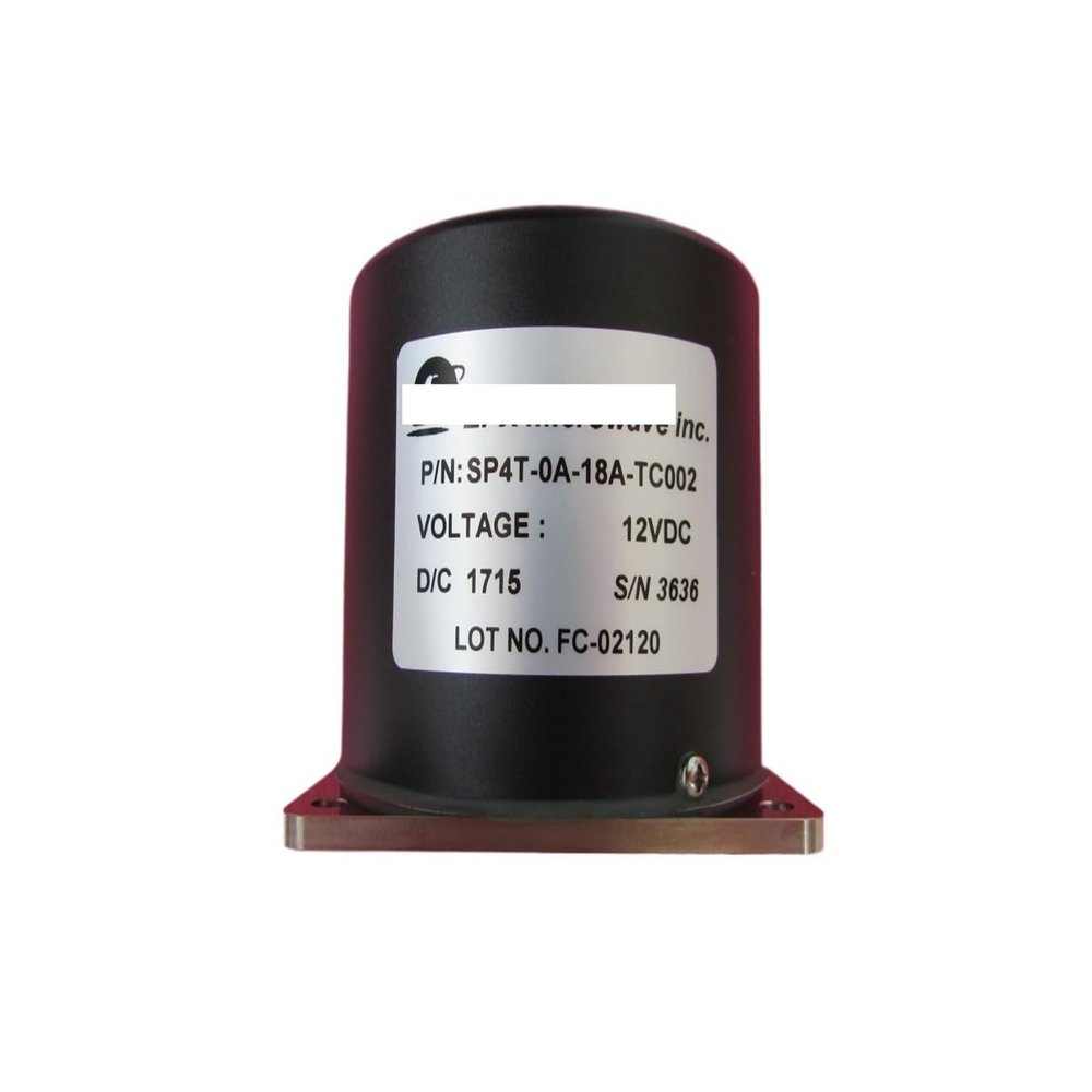 CHUNYE Coaxial Switch SP4T-0A-18A-TC002 SP4T DC-18GHz 12V SMA