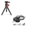 Bundle: SmallRig Tripod for iPhone Desktop Mini Tripod 3033+SMALLRIG SSD Holder 2-in-1 SSD Mount Bracket for MagSafe with Cold Shoe Cable Clamp 4779 view 1