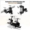 Gen 3 Starlink Mount for RV Ladder & Roof Rack, Adjustable With Pipe Adapter for Pole/Roof/Camper/Railing Use, Compatible With Starlink Gen3 view 2