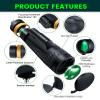 18x62 Monocular Telescope for Adults - High Power HD Monocular with Tripod & Adapter, Low Light Night Vision Waterproof, Large Objective Monoculars - for Wildlife, Bird Watching, Hunting, Hiking view 2