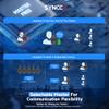 SYNCO XTalk XPro Wireless Intercom Headset with Antenna Enhanced Signal Reception 2.4GHz Full Duplex Random Master Device Design for Team Communication Headset (Xpro1 One User) view 2
